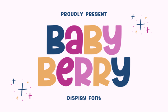Baby Berry: A Fun Display Font for Creative Projects