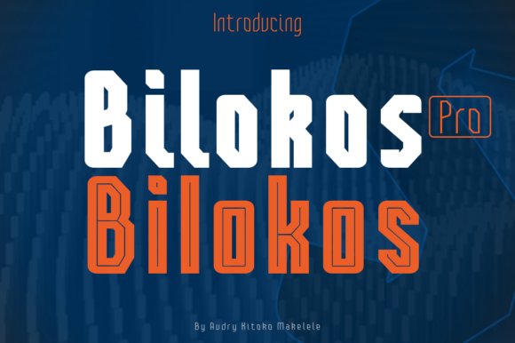 Bilokos Pro Condensed: A Bold, Futuristic Display Typeface