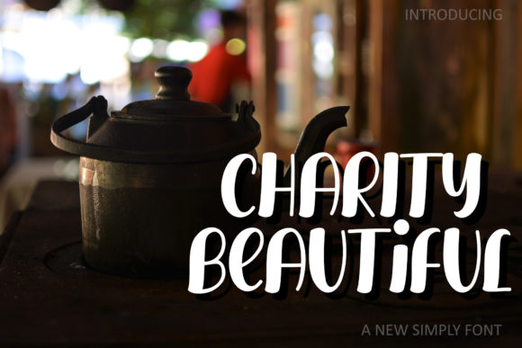 Charity Beautiful: Elevate Your Designs with This Bold Font