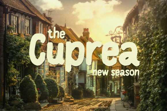 Cuprea: A Fun, Trendy Paint-Brushed Display Font