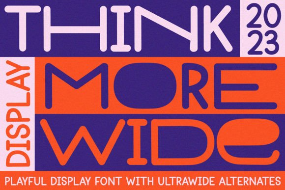 Discover the Playful Charm of the Thinkmore Font