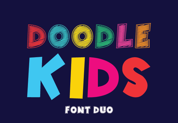 Doodle Kids: A Fun and Friendly Display Font