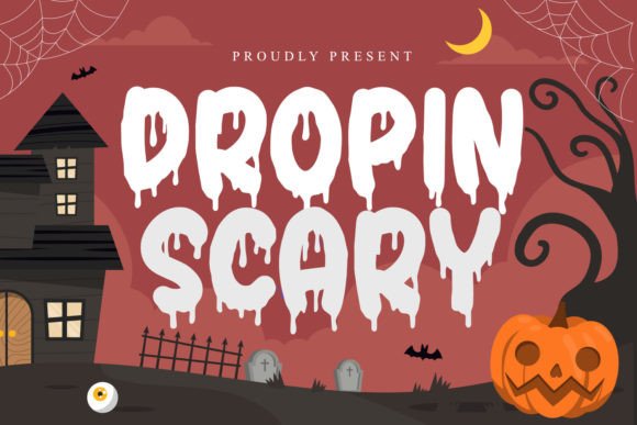 Dropin Scary: The Ultimate Halloween Display Typeface
