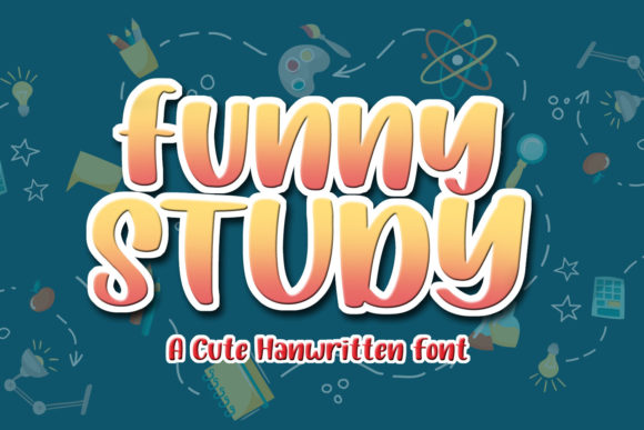 Funny Study: A Playful Font for Creative Projects