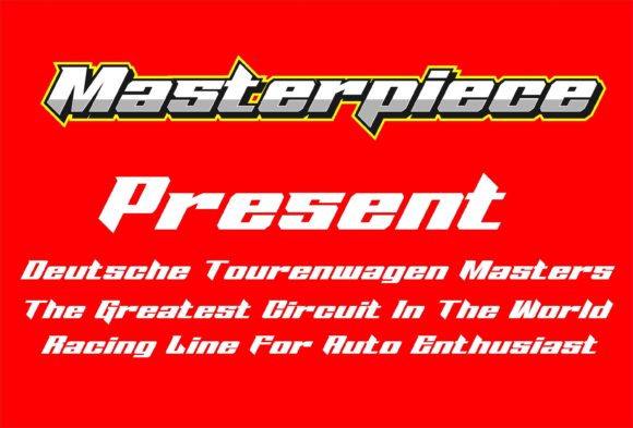 Masterpiece: A Unique Display Font for Creative Projects