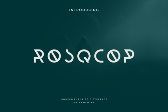 Rosqcop: The Futuristic Display Font for Modern Design