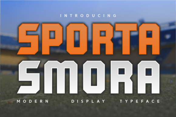 Sporta Smora: A Bold Typeface for Dynamic Projects