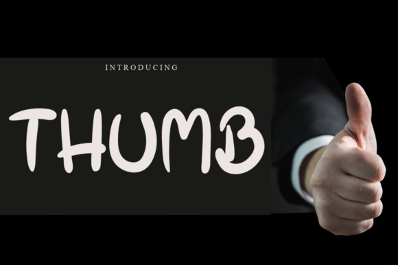 Thumb: The Bold Display Font for Modern Creators