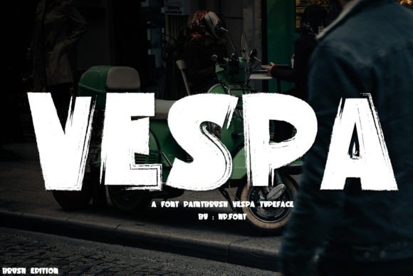 Vespa: A Bold, Trendy Display Font for Modern Creators